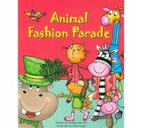 Large Childrens Bedtime Story - Animal Fashion Parade - Picture Book New 1876