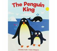 Large Childrens Bedtime Story The Penguin King Animal Picture Book Kids 3012