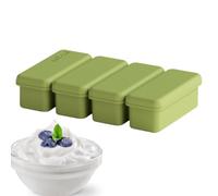 Large Chill Cube Molds 4 Grids Reusable Easy Release Temperature Resistant