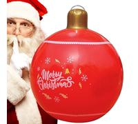 Large Christmas Balls, Inflatable Christmas Balls - Giant Inflatable Christmas Balls Reusable Christmas Decorations,Outdoor Inflatable Christmas Decoration, Christmas Ornaments for Home, Jar