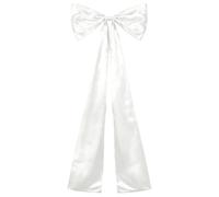 Large Christmas Bows - Decorative Holiday Ribbon, Bold Festive Ornament, Premium Home Accent | Sturdy Fabric 3D Bow Design, Eye Catching Tree Topper Decoration For Window, Door, Porch, Living Room