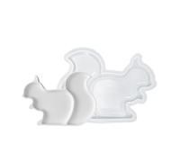 Large Christmas Epoxy Sturdy Resin Tray Mold Flexible Silicone Materials Suitable Accessory for Various Craft Creation Resin Tray Molds