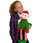 Large Christmas Plush Selection Elf Gingerbread Soft Toy (Elf)