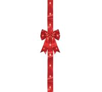 Large Christmas Tree Bow - Vintage Sparkling, LED Cabinet Ornament