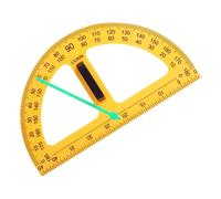 Large Classroom Protractor - 50cm Pointer Geometry Tool, Magnetic Blackboard Measurement, Big Digital Design Teacher Supply | Durable Abs Drawing Instrument For Chalkboard Dry Erase