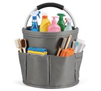 Large Cleaning Caddy 17L, Portable Foldable Cleaning Caddy with Handle