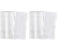 Large Clear Cellophane Bags (27cm x 12cm) 30 Count - Vibrant and Durable Packaging for Gifts and Treats (Pack of 2)