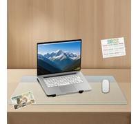 Large Clear Desk Pad, PVC Transparent Desk Protector Mat with Round Edge, Anti-Slip Waterproof Heat Resistant Table Cover Writing Mats for Home Office (Clear,60x30cm)