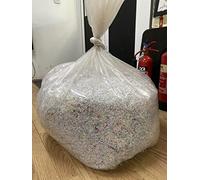 Large Clear Sacks 25x40x87" 250g Recycled Material - Box of 50pcs - Compactor/Shredder/Shavings