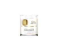 Large Coconut Candle - Candle Gift for Women & Men with Lid - (300g/60hr) Long Burn Time with Coconut, Lime, Mango & Pineapple - Organic & Vegan Scented - Relaxation, Aromatherapy & Wellness