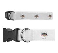 Large 'Colorful Brushstrokes of Life' Dog Collar (PR00056958)