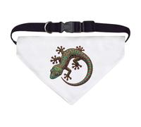 Large 'Colourful Gecko' Dog/Cat/Pet Bandana (PD00064152)