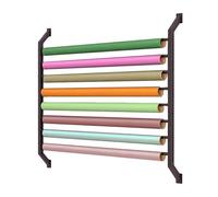 Large Commercial Fabric Roll Rack - 7-Tier Textile Display Organizer for Posters, Architectural Plans & Artwork (130x174cm) - Sturdy and Versatile Storage Solution