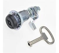 Large Compression Telescopic Cylinder Lock Round Head Rotary Tongue Lock Round Hollow Triangle E 3 Door Lock 1Pcsa(XK243-OY)