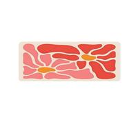 Large computer mouse pad 90x40 Abstract flower office desk mat Game Player desktop accessories Keyboard protection pad(500x1000x3MM)