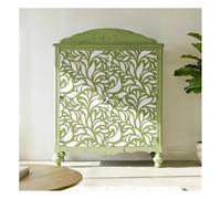Large Continuous Leaf Vine Pattern Wall Stencil for Painting Stencil Reusable Plastic Template Furniture Cabinet Door Home Decor (S 30cmX62cm)