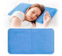 Large Cooling Gel Pillow Pad Insert for Pain Relief & LeakProof Comfort 55x30cm