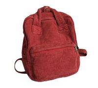 Large Corduroy Backpack Large Capacity Main Compartment Carry Handle On | Aesthetic backpack as a companion for girls and at school, university, leisure as well as on the day