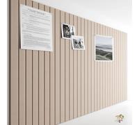Large Cork Board 48"x36" Alternative - 12 Pack Felt Wall Tiles with 50 Colored Pushpins,Bulletin Board with 80 Safe Removable Adhesive Tabs Photos Notice Board for Home Office Classroom