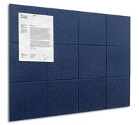 Large Cork Board Alternative - 12 Pack Felt Wall Tiles with Safe Removable Adhesive Tabs, Cork Boards for Walls Cork Board for Office Pin Board Bulletin Board 47"x35"