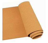 Large Cork Roll for Bulletin Board & Shelf Liner 8mm Thick Sound Insulation DIY Supplies for Office Home & School 0.8m x 2.5m (2.6ft x 8.2ft) Brown