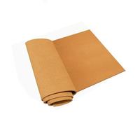 Large Cork Roll Mat 6mm Thick 2ft x 4.9ft Easy to Cut for DIY Projects Ideal for Cork Board Drawer Liner Wall Decor Brown Color Versatile Craft Supplies.