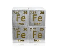 Large cube iron, 99.9% pure cube metal iron for collection of elements