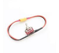 Large Current High Load Switch XT60 XT90 T-Plug Power ON-OFF Toggle 14AWG For EBike RC Airplane RC Boat ESC Motor Connecting Adapter(With XT60 plug)