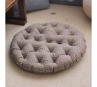 Large Cushion Round Seat Pad for Dining Home,Thick Large Floor Cushion Soft Meditation Yoga Seat Cushions Pad Mat for Indoor Living Room Bedroom Patio (I,55 * 55cm)