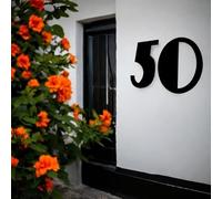 Large Custom Art Deco House Numbers Colours, Outdoor Front Door Address Numbers
