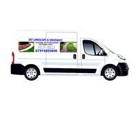 Large Custom Van Vehicle 2 Colour Graphics Sign Writing KIT Decals Lettering Stickers