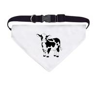 Large 'Cute Dairy Cow' Dog/Cat/Pet Bandana (PD00060756)