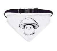 Large 'Cute Happy Mushroom' Dog/Cat/Pet Bandana (PD00062152)