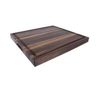 Large Cutting Board from American Walnut - A Butcher Block with Juice Groove for Easy Cutting of Meat and Juicy Veggies - Walnut Chopping Board - 20x16x1.5 inches
