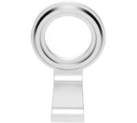 Loops Large Cylinder Latch Pull Night Latch Handle 76 x 45mm Satin Chrome Loops Multicolor
