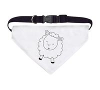 Large 'Dancing Lamb' Dog/Cat/Pet Bandana (PD00063260)
