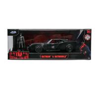 Large DC Comics The Batman Die-Cast Batmobile Car & Figure 1:24