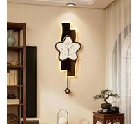 Large Decorative Wall Clocks Creative Sandstone Silent No Tick-Tock for Bedroom Living Room Office