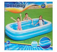 Bestway Blue Rectangular Family Pool
