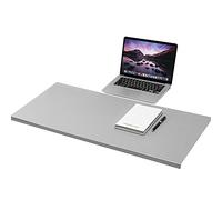 Large Desk Protector Pad, Office Mouse Pad Desk Mat, Home Writing Pad, Executive Office Desk Pad Protector, Waterproof Desktops Mat with Edge Lip Protection,70x40cm,Gray