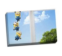 Large Despicable Me Minions Framed Canvas Print Picture Wall Art 20x30 Inches A1