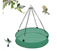 Large Diameter Bird Seed Catcher Tray | Hanging Seed Hoop Platform for Wild Bird Feeder, Bee & Garden Accessories, Spill-Proof, Easy Clean Outdoor Bird Feeding Station Tray