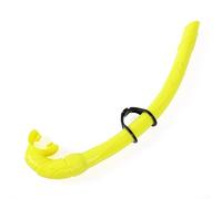 Large Diameter Breathing Tube PVC Snorkel with Strong Water Sealing for Comfortable and Safe Underwater Breathing During Various Water Activities (Yellow)