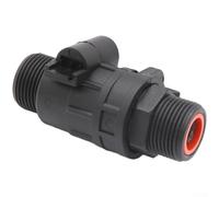 Large Diameter Flow Sensor G3/4 For Solar Heater(ZJMAZ-20 Outer) | Detachable structure, easy cleaning, long-term performance, G3/4 thread, black aluminum body