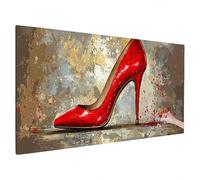 Large Diamond Art for Adults 110x50cm High Heel, Abstract Diamond Painting Kits for Kids Beginners, Full Drill Canvas Gem Arts and Crafts, Hobbies for Adults Women, Autumn Home Decor, Gifts B-89