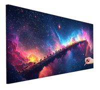 Large Diamond Art for Adults 150x60cm Diamond Painting Aurora Kits 5D Starry Sky Dimond Art Hobbies for Adults Women Beginners, DIY Full Drill Crystal Gem Paintings Kits for Christmas Decorations H-01