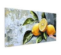 Large Diamond Art for Adults 180x80cm Lemon, Abstract Diamond Painting Kits for Kids Beginners, 5D DIY Full Drill Canvas Gem Arts and Crafts, Hobbies for Adults Women, Autumn Home Decor, Gifts R-1