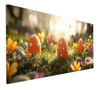 Large Diamond Art for Adults 200x80cm Diamond Painting Easter Kits, 5D Flower Dimond Art Hobbies for Adults Women Beginners, DIY Full Drill Crystal Gem Paintings Kits for Christmas Decorations A-14