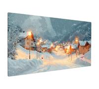 Large Diamond Art for Adults 220x100cm Landscape, Winter Diamond Painting Kits for Kids Beginners, 5D DIY Full Drill Canvas Gem Arts and Crafts, Hobbies for Adults Women, Autumn Home Decor, Gifts X-4