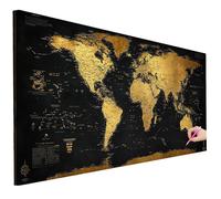 Large Diamond Art for Adults 250x100cm Diamond Painting Retro Kits, 5D Map Dimond Art Hobbies for Adults Women Beginners, DIY Round Full Drill Crystal Gem Paintings Kits for Christmas Decorations J-91